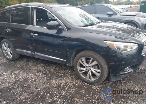 2013 Infiniti Jx35 from USA, damaged, VIN 5N1AL0MM0DC310108
